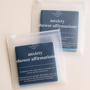 Shower Affirmation Cards