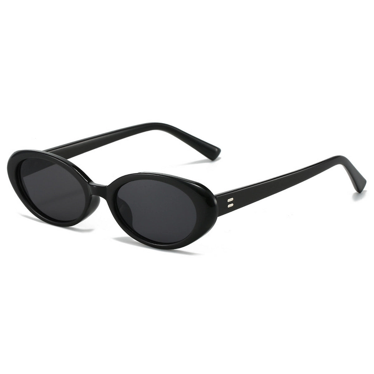 Retro Small Oval Frame Sunglasses