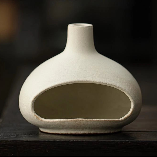 Ceramic Incense Burner | Bone