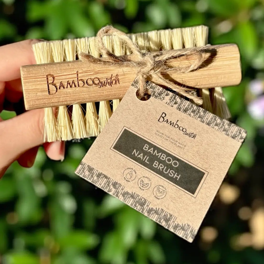Bamboo Vegan Nail Brush